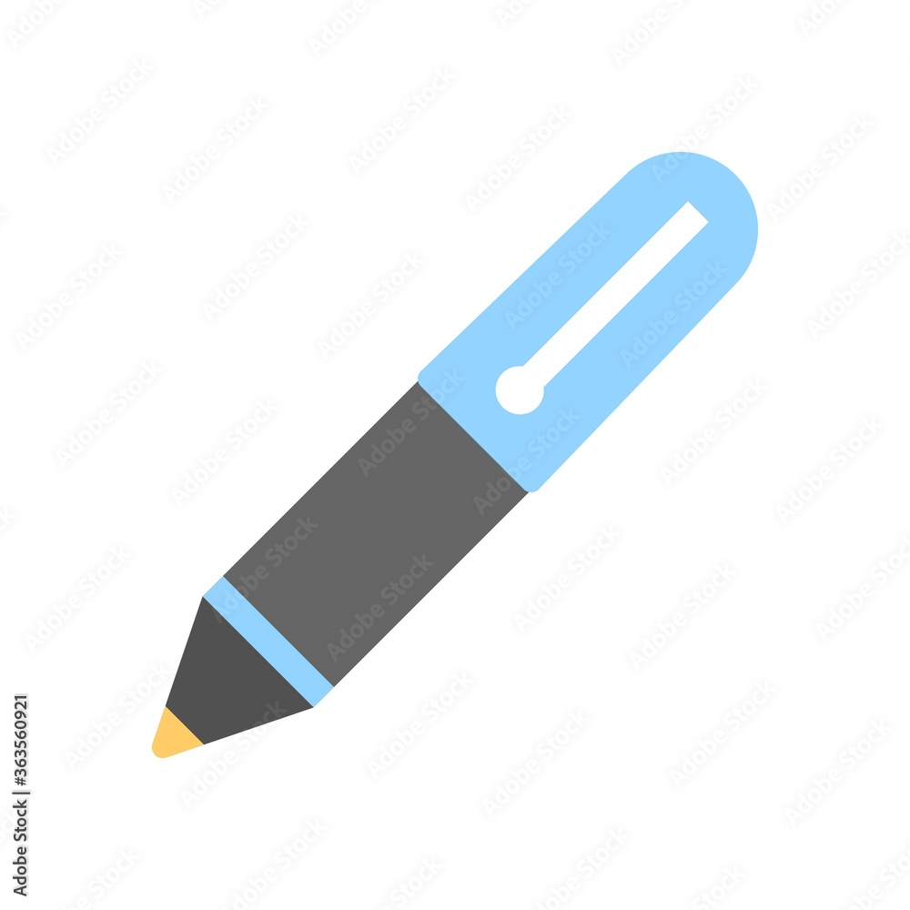 Digital graphic design pen icon illustration. Design marker sign. Digital graphic design pen icon illustration. Design marker sign.