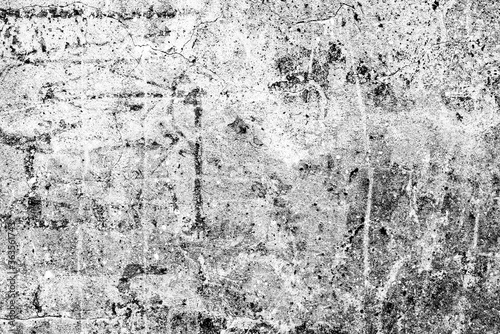 Texture of old gray concrete wall for background