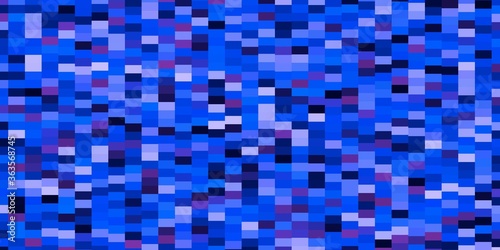 Dark Pink  Blue vector pattern in square style. Modern design with rectangles in abstract style. Best design for your ad  poster  banner.