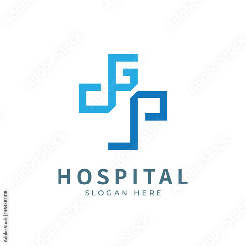 Health logo with initial letter G L, L G, G L logo designs concept. Medical health-care logo designs template.