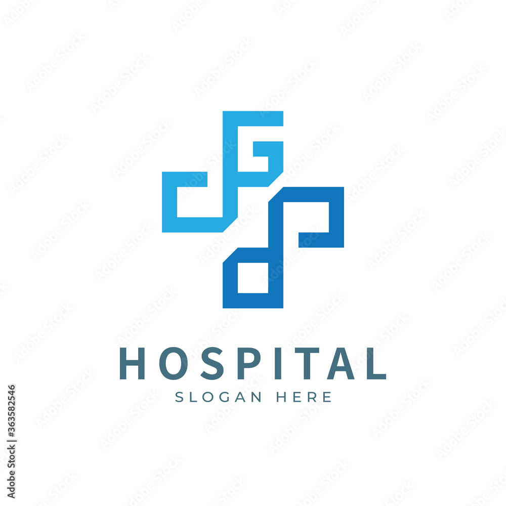 Health logo with initial letter G P, P G, G P logo designs concept. Medical health-care logo designs template. Health logo with initial letter G P, P G, G P logo designs concept. Medical health-care logo designs template.