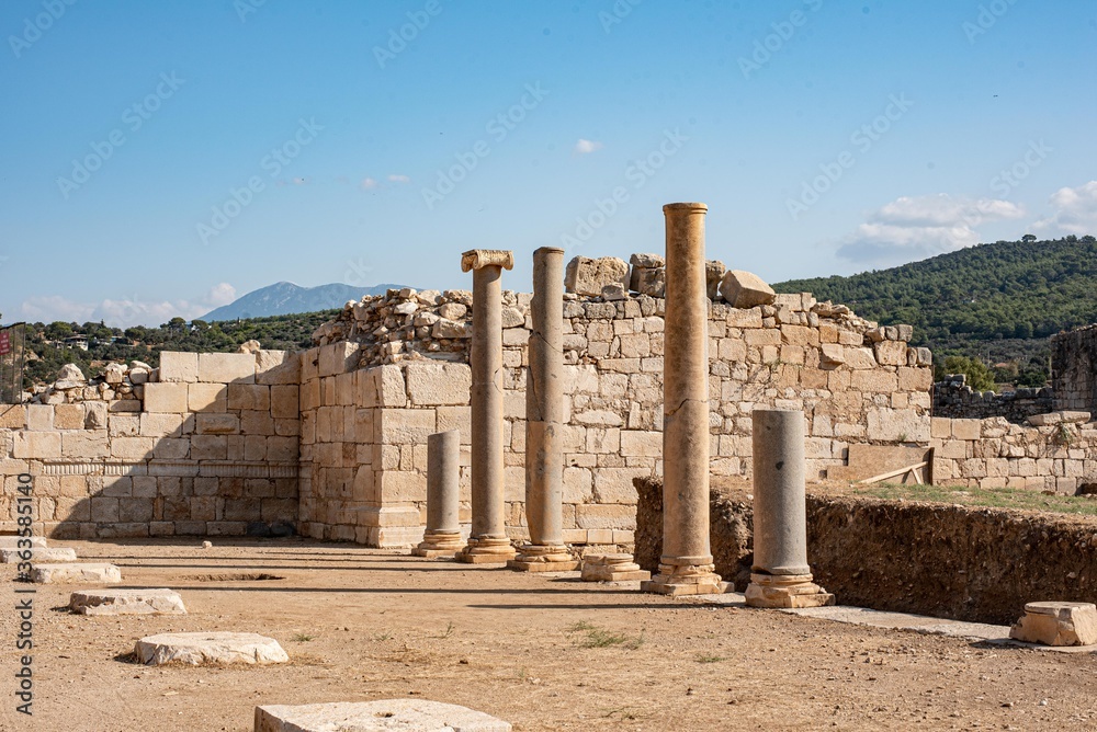 The ancient city Patara in Turkey