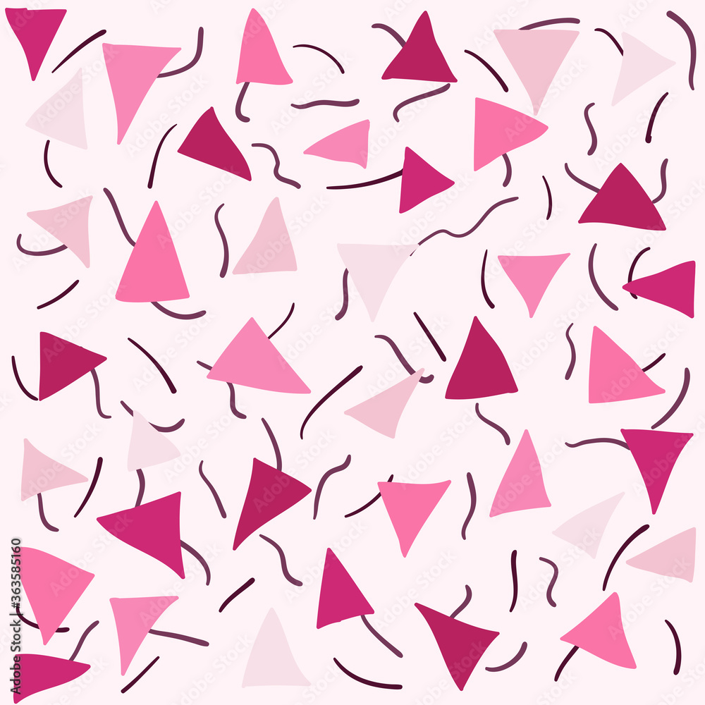 Background with triangles