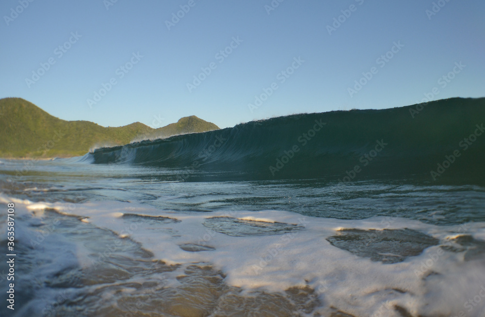 waves ocean caribbean sea Venezuela