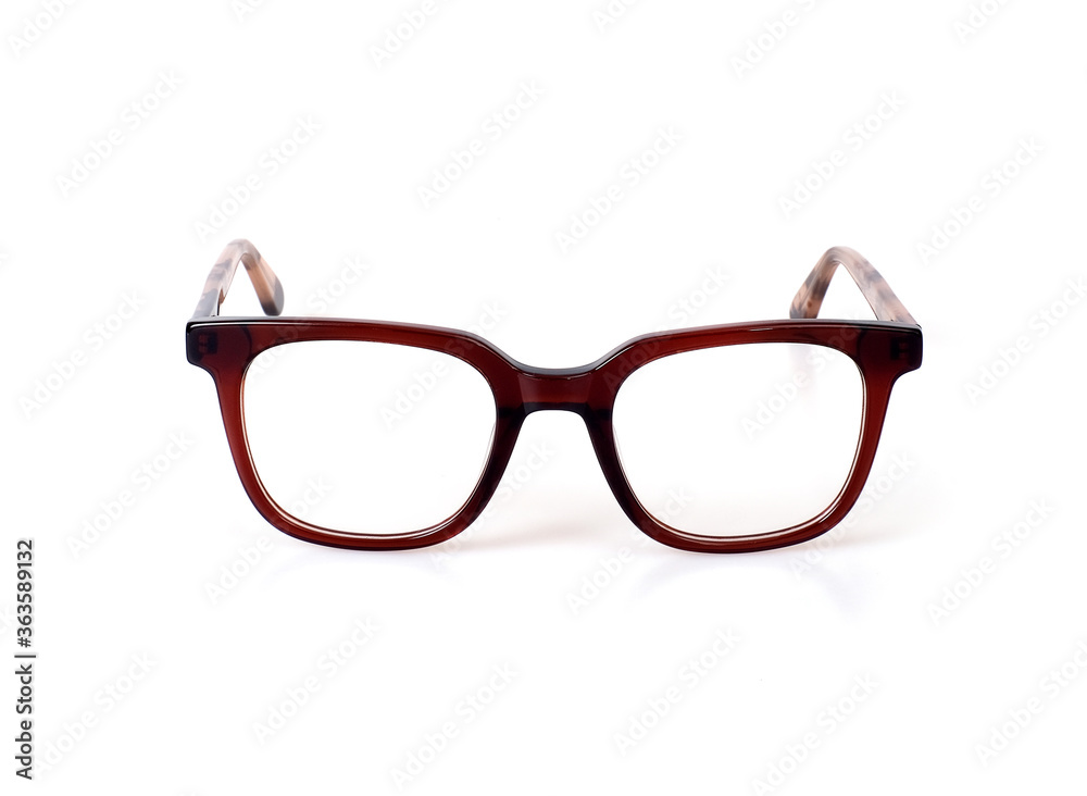 Glasses isolated on white background for applying on a portrait Glasses isolated on white background for applying on a portrait