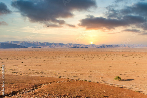 Beautiful mountains in Namibia, Africa