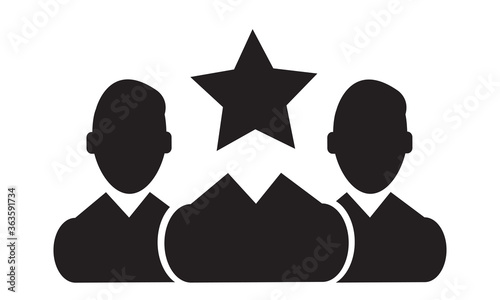 Creative professional icon. vector graphics 