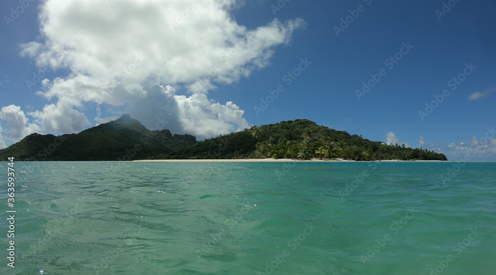 Lagon de Maupiti, Polynésie française Lagon de Maupiti, Polynésie française