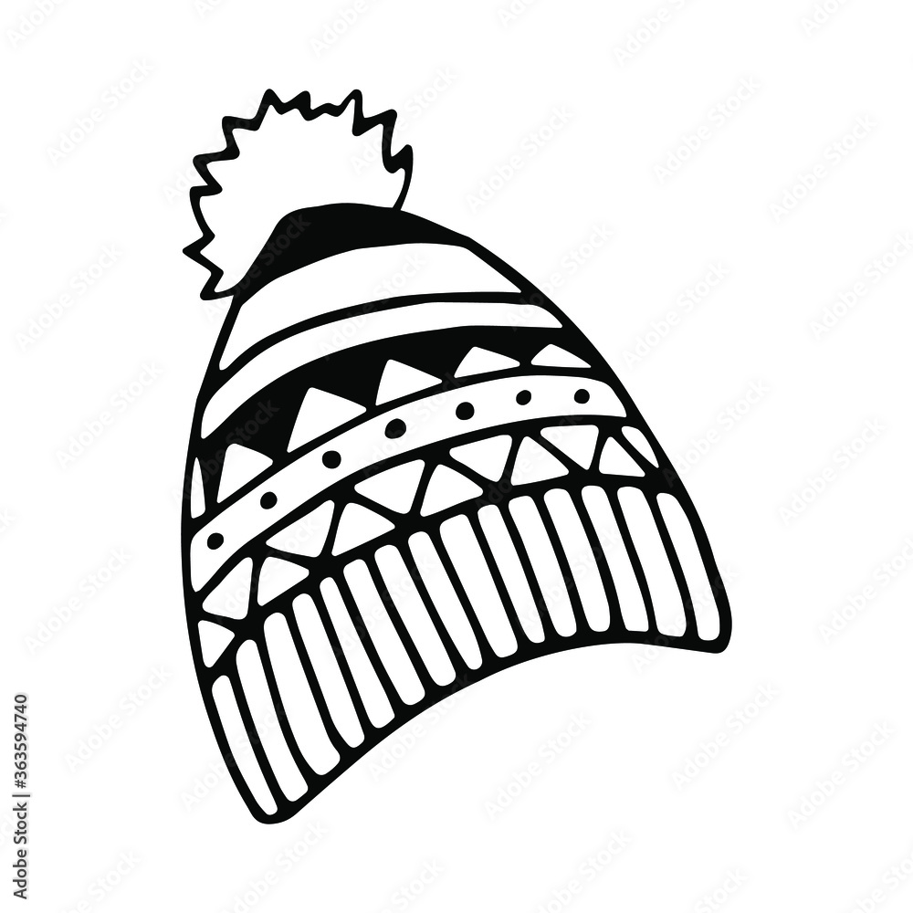 Bow doodle element. Hand drawn bow with ornament. Scandinavian style illustration for cards, banners, posters, patterns and other winter and christmas design. Bow doodle element. Hand drawn bow with ornament. Scandinavian style illustration for cards, banners, posters, patterns and other winter and christmas design.
