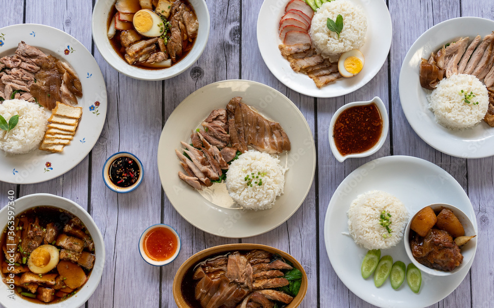 Stewed and Roasted Duck Meals Stewed and Roasted Duck Meals
