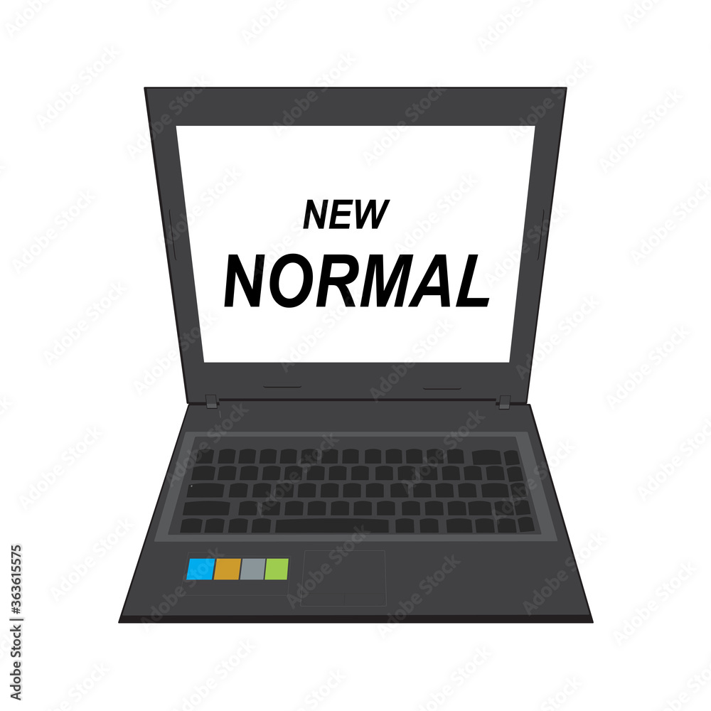 Laptop Vector. Flat icon illustration. Laptop Vector. Flat icon illustration.