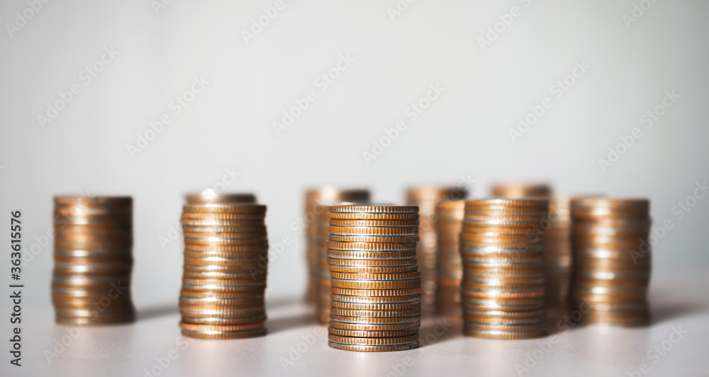 business financial strategy concept group row of coin stack money saving and investment plan. economy marketing and banking. business financial strategy concept group row of coin stack money saving and investment plan. economy marketing and banking.
