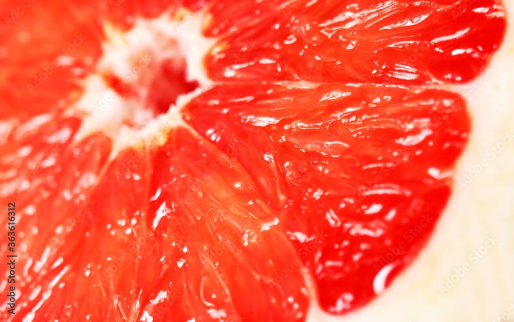 Abstract background of a fresh grapefruit background Abstract background of a fresh grapefruit background