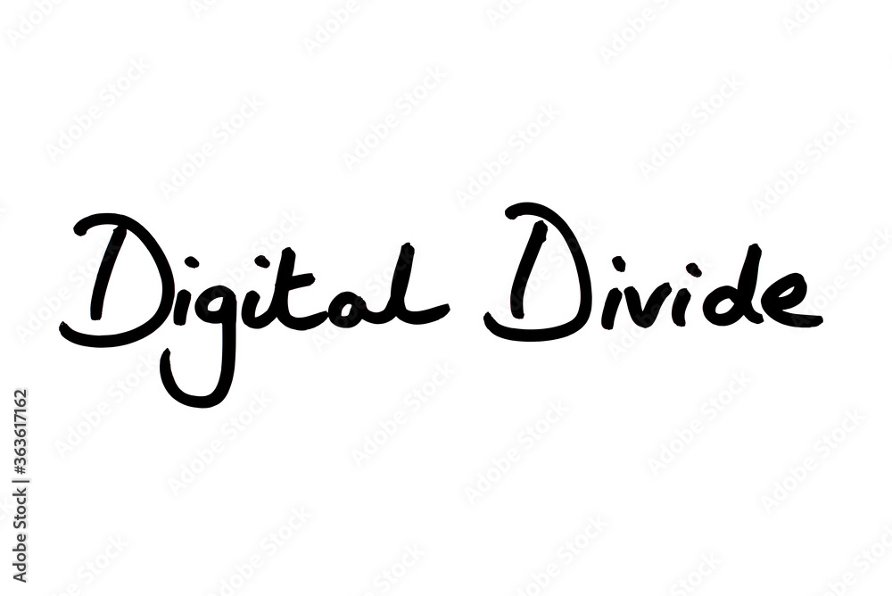 Digital Divide Stock Illustration Adobe Stock