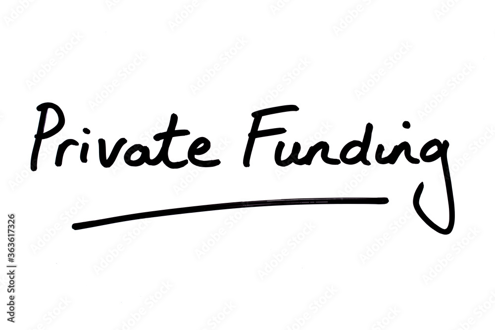 Fototapeta premium Private Funding