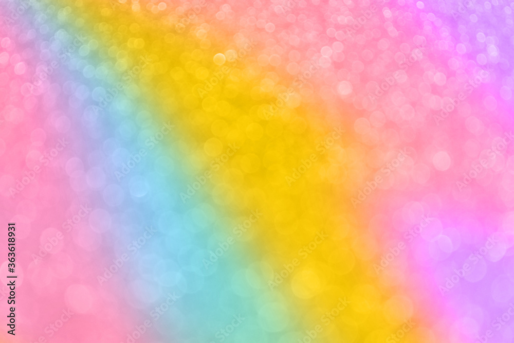 Rainbow gradient background. Blur texture. Soft focus.