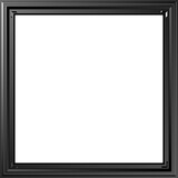 3D SQUARE FRAME WITH WITHE BACKGROUND