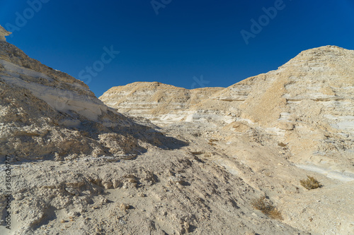 Stone desert in Israel travel attraction