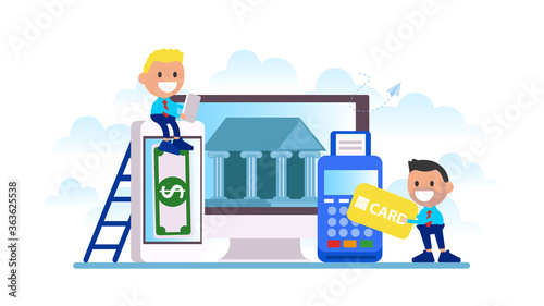 Non-cash payment transactions. Pos-terminal and payment systems.	
