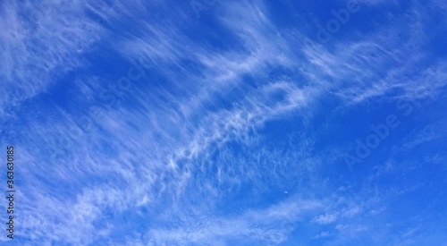 blue sky background