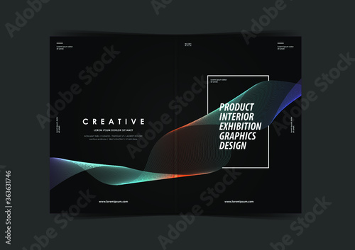 Abstract colorful color.Business Brochure. Flyer Design. Leaflets a4 Template. Cover Book and Magazine. Annual Report Vector illustration.