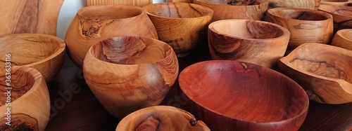handmade wooden bowls