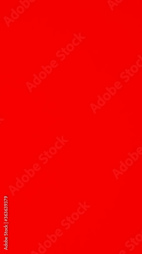 red background