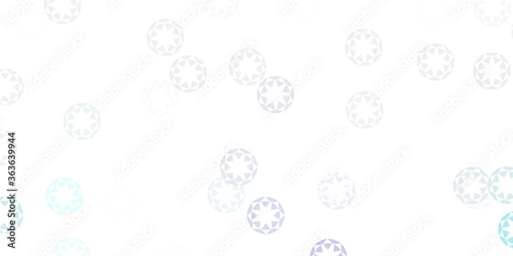 Light pink, blue vector backdrop with dots. Light pink, blue vector backdrop with dots.