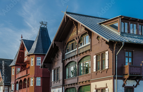 Holzvillen in Bansin auf Usedom