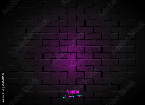 Dark brick wall