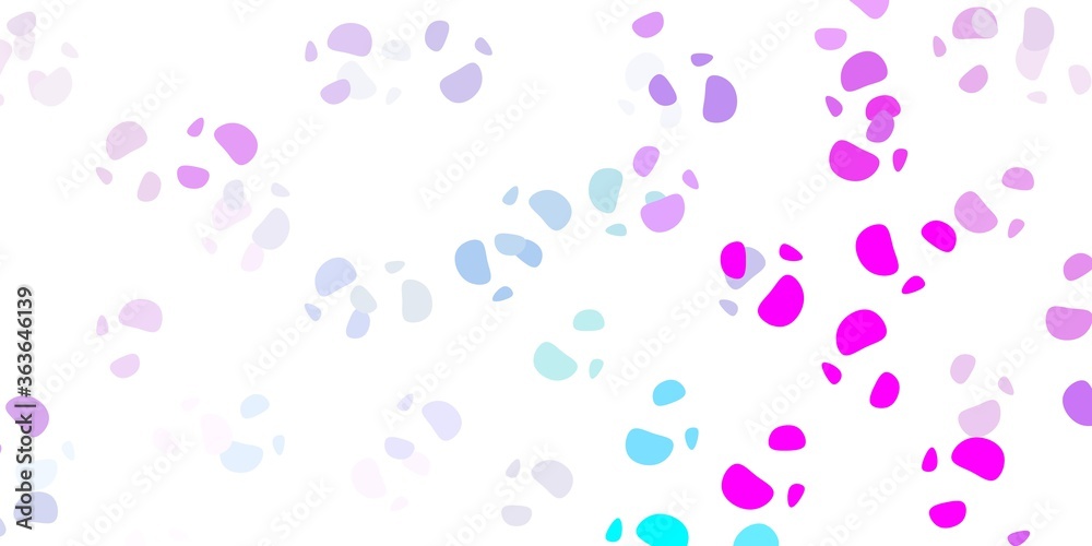 Light pink, blue vector texture with memphis shapes. Light pink, blue vector texture with memphis shapes.