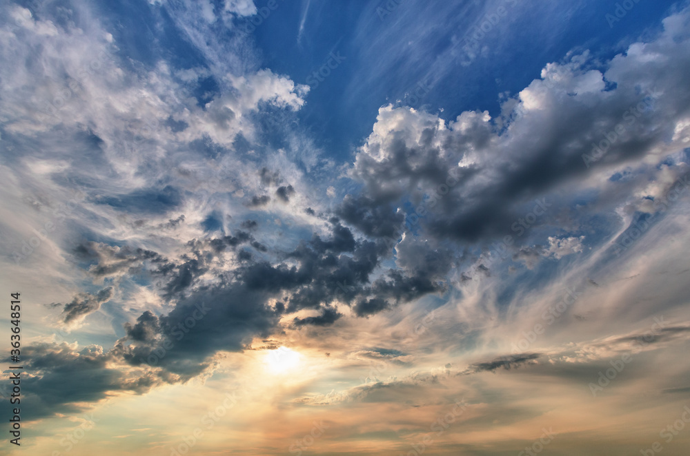 Sunset sky Sunset sky