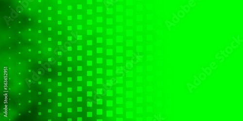 Light Green vector template with rectangles. Abstract gradient illustration with rectangles. Design for your business promotion.