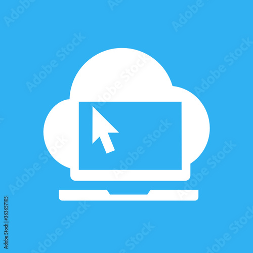 Cloud Computing -  Metro Tile Icon