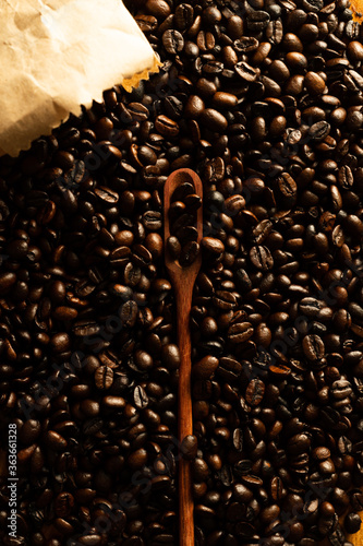 coffee beans background