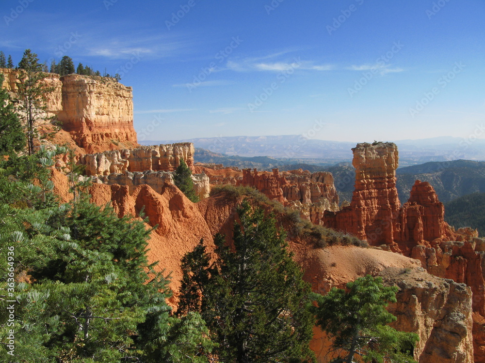 Scenic view from Bryce Canyon National Park, Utah, USA