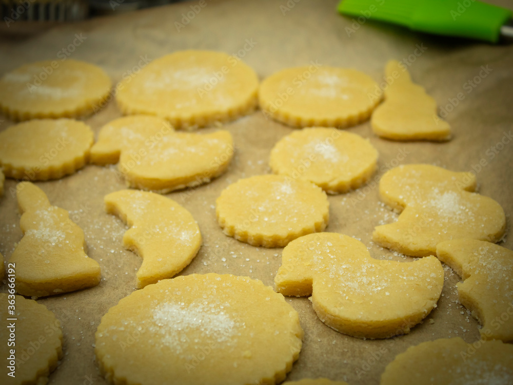 Homemade Gingerbread Shortcake Cookies