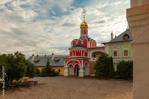 Church of the Annunciation of the Blessed Virgin Mary. Pavlovskaya Sloboda, Moscow Region, Russia photo