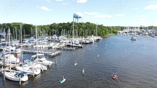 Marina overhead 