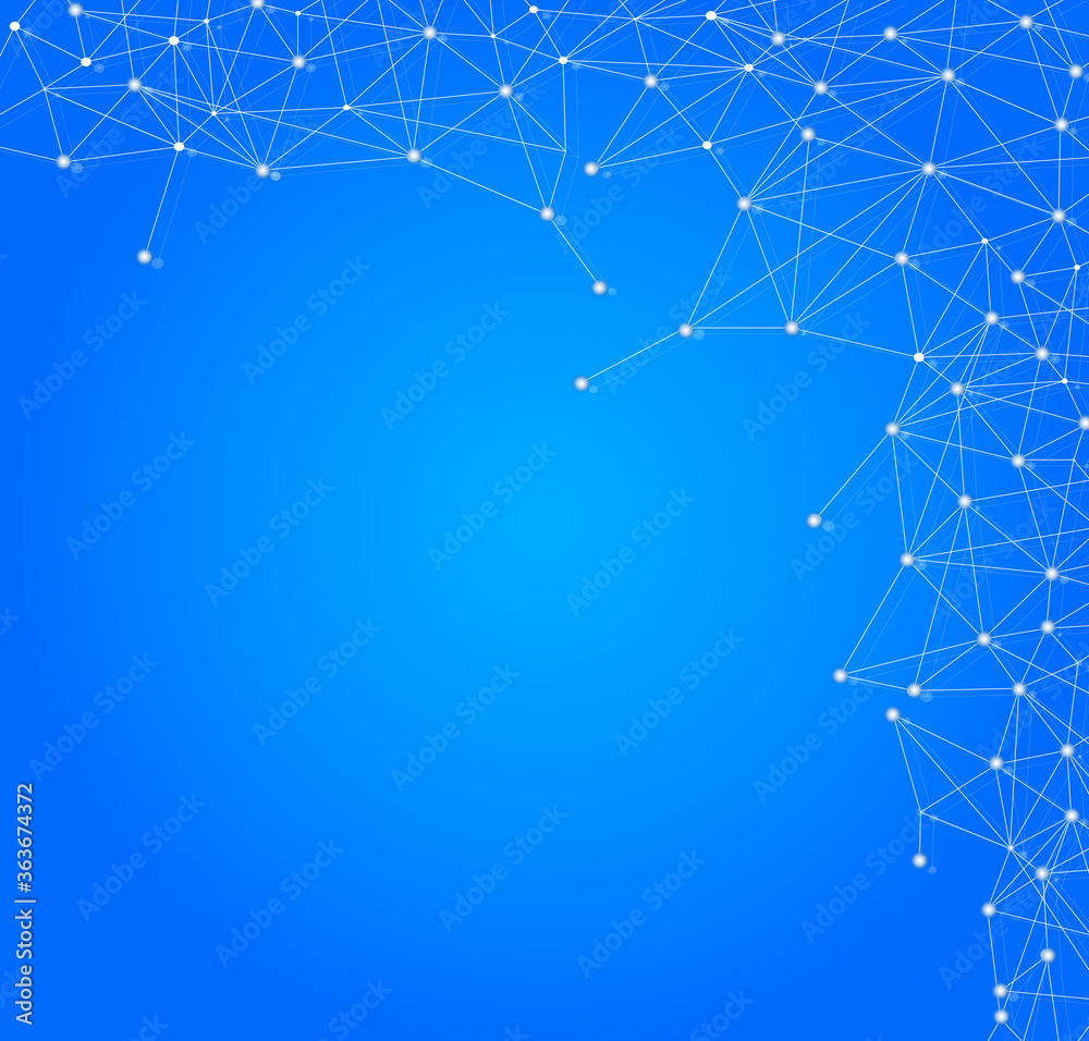 Network connect background, abstract vector. Digital network background ...
