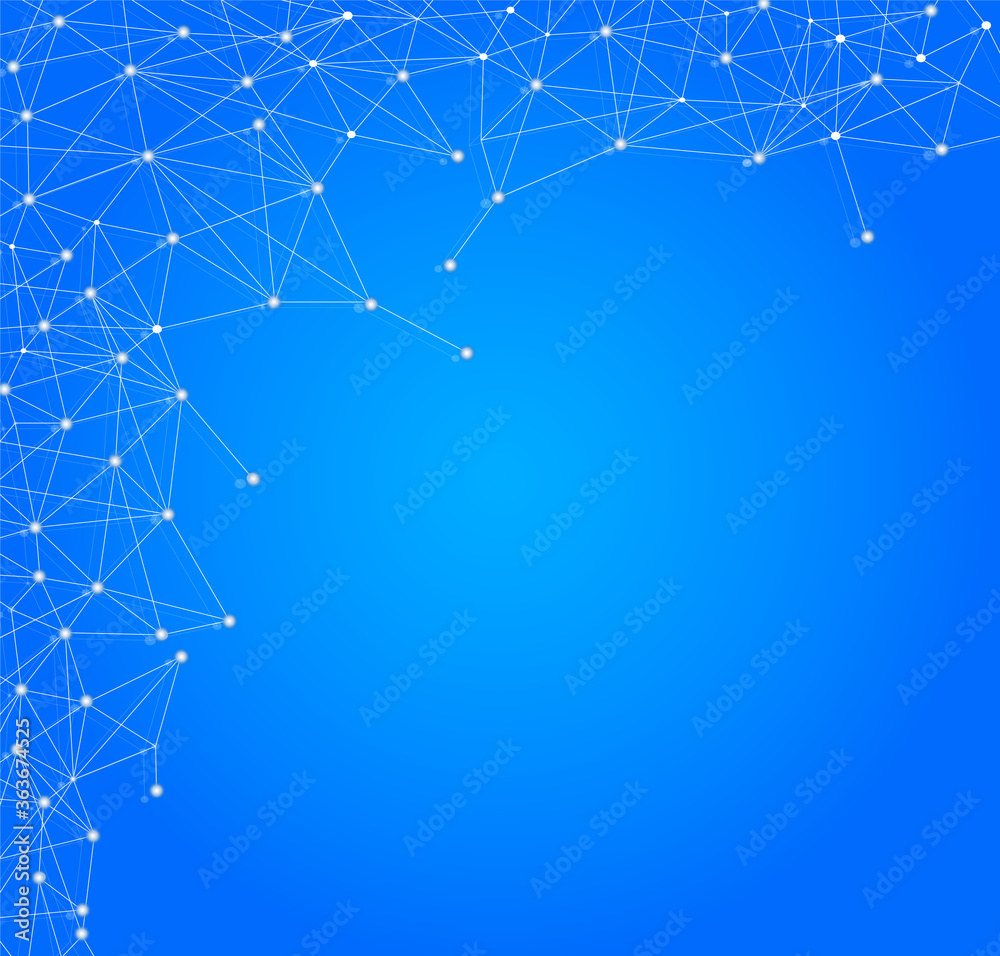 Network connect background, abstract vector. Digital network background ...