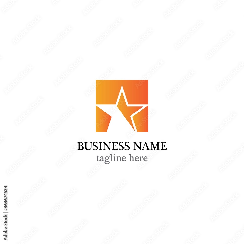 Star logo vector Star logo vector