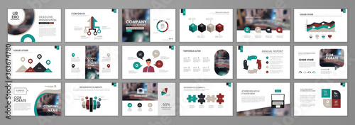 Presentation flyer set