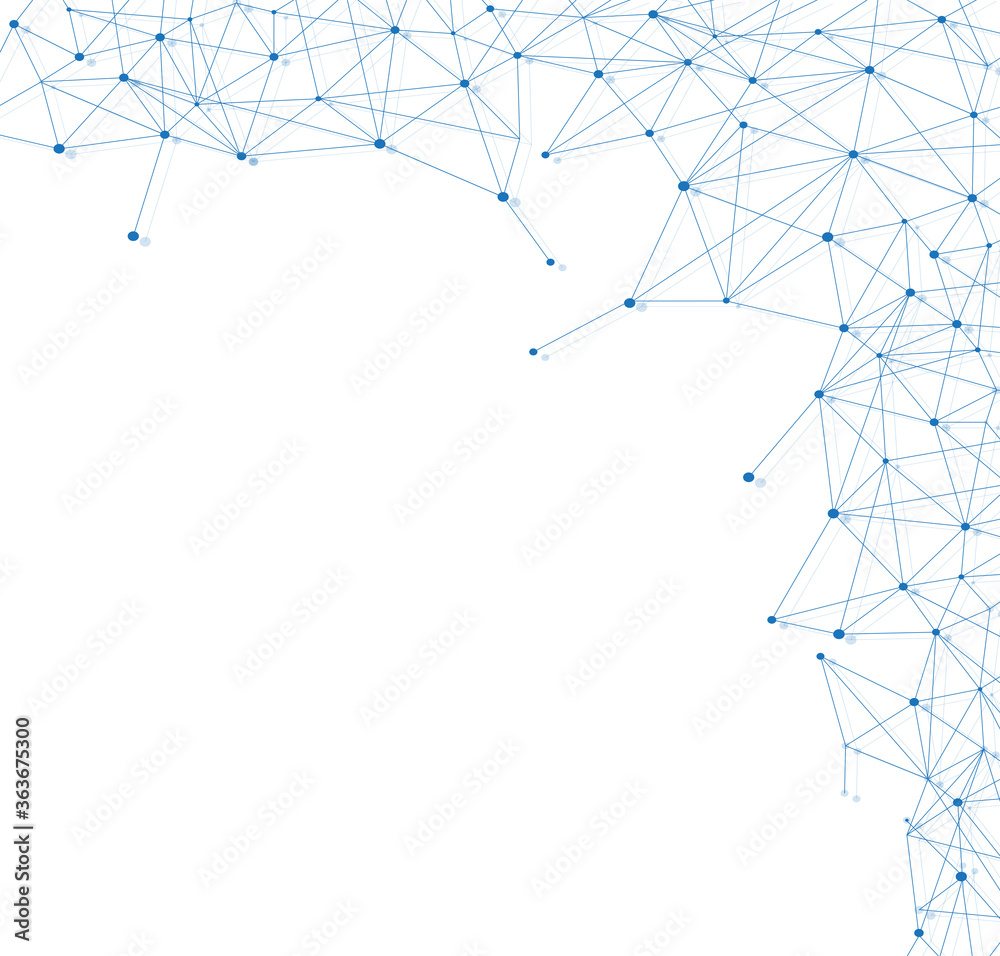 Vecteur Stock Network connect background, abstract vector. Digital ...