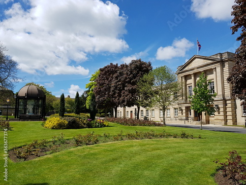 City council offices Harrogate town UK