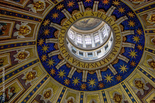 Dome of the basilica in Rome