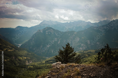 Mountains in Albania Europe