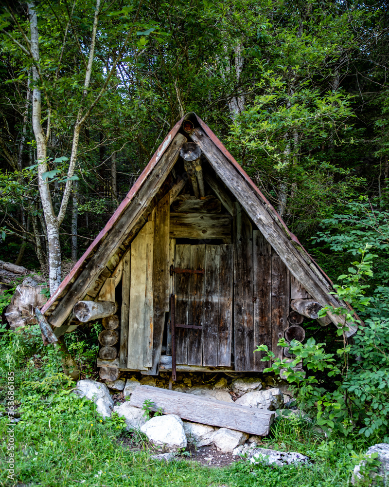 Holzhütte