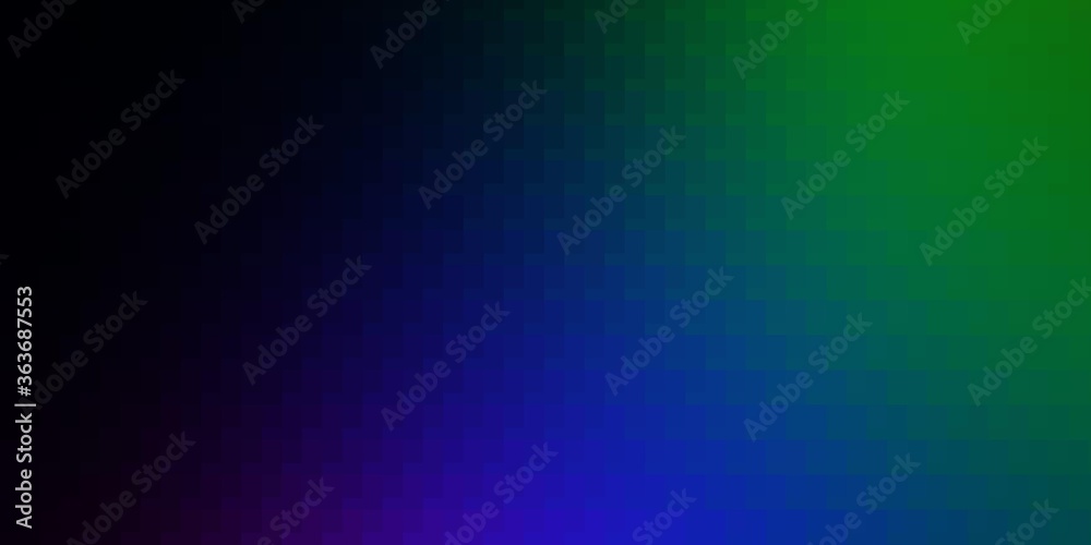 Light Multicolor vector background in polygonal style. Modern design with rectangles in abstract style. Modern template for your landing page.