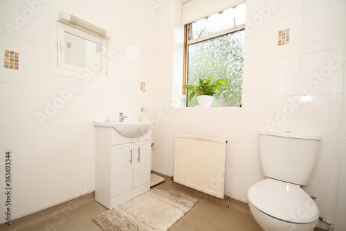 modern bathroom interior